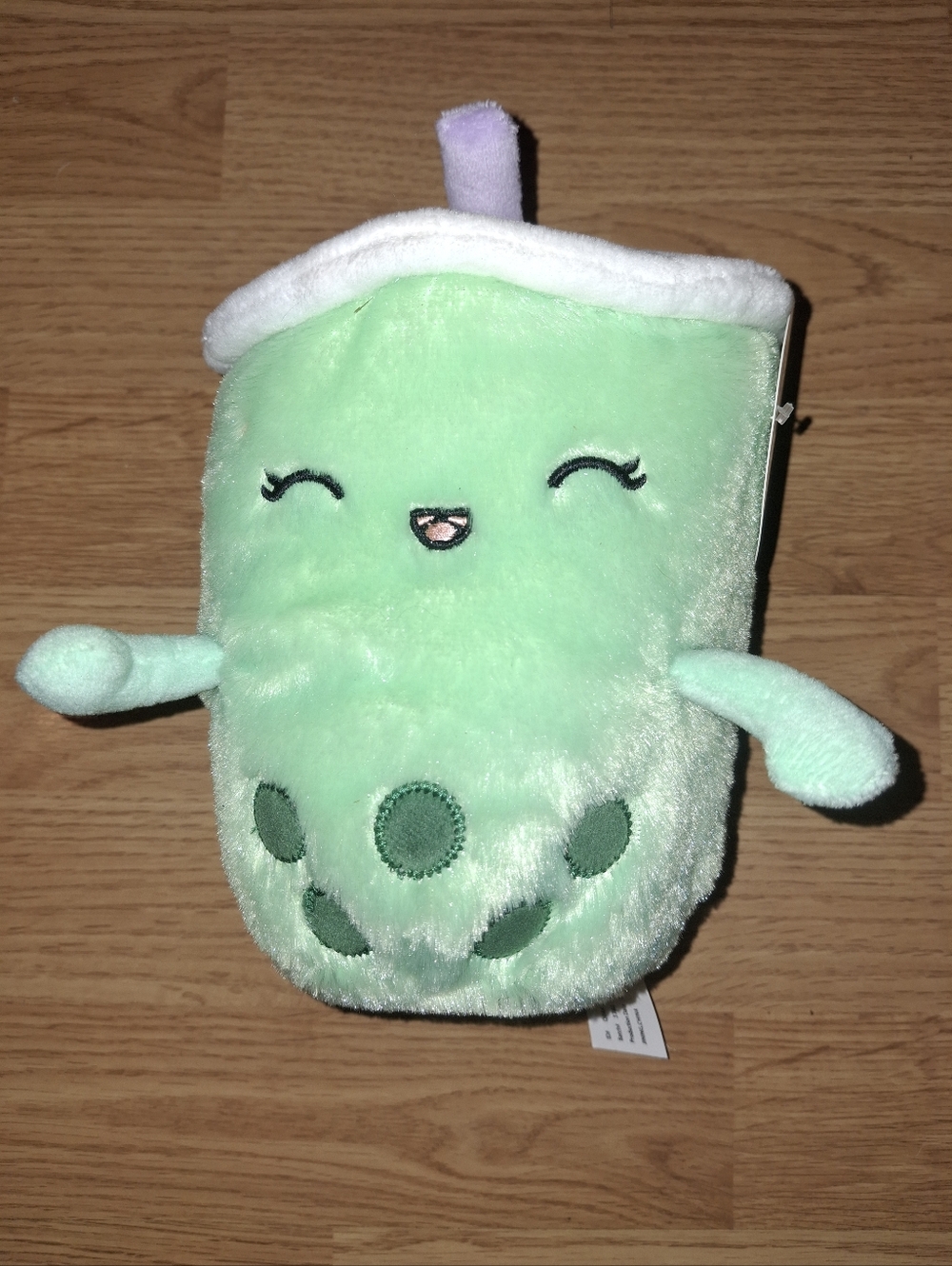 Mint Green Plush Boba Tea Plushie